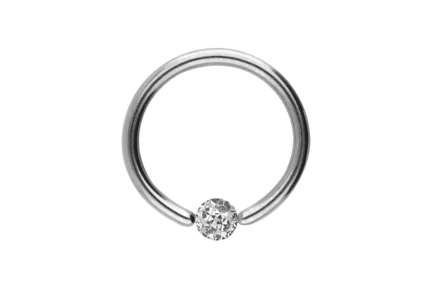 Chirurgenstahl Klemmkugelring Piercing EPOXY-KUGEL